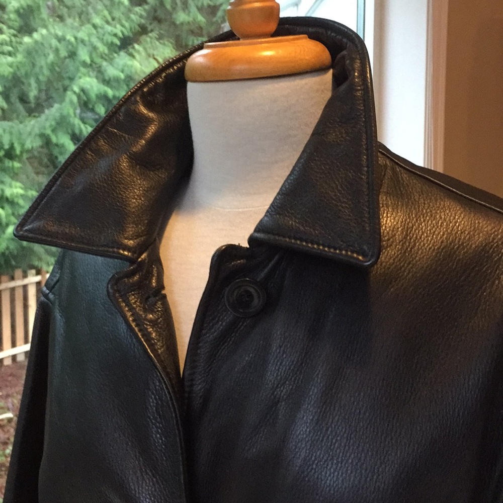 Leather Coat - Picture 3 of 5